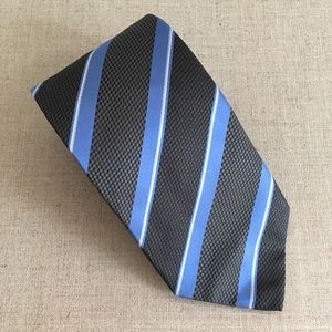 Zanetti Multicolour Stripped Silk Tie
